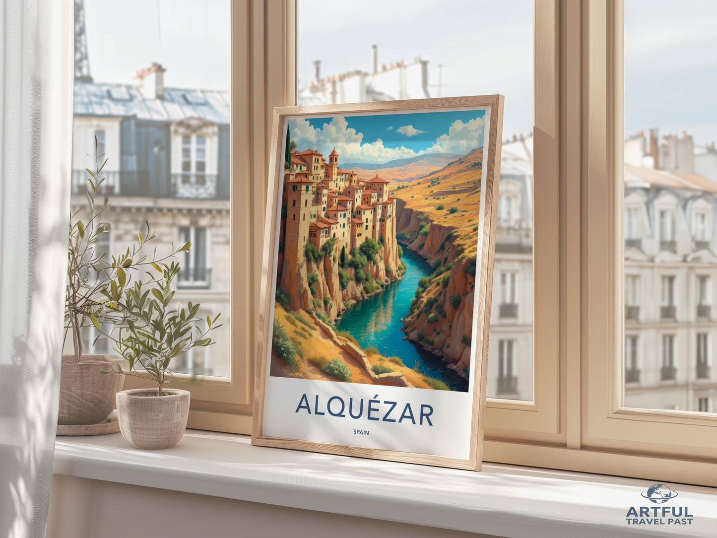 Alquezar Poster - Spain Wall Art