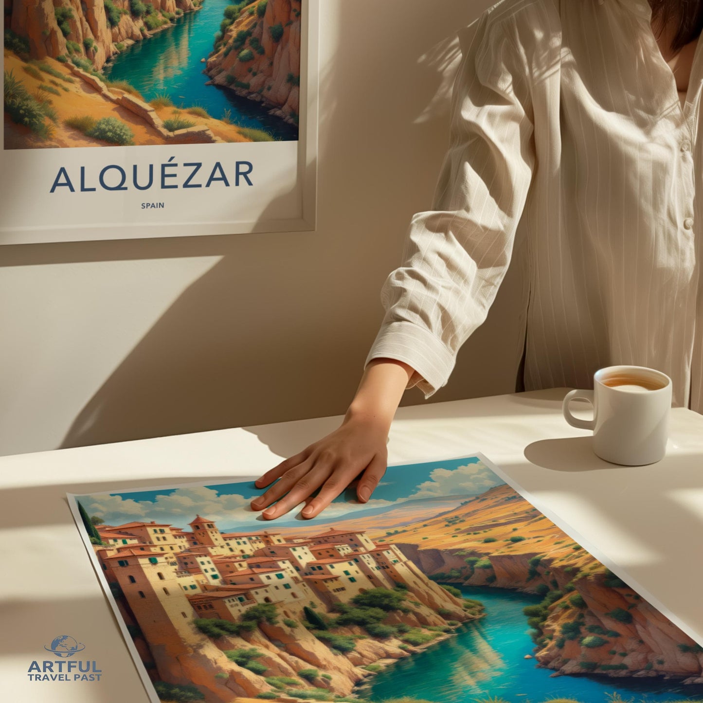 Alquezar Poster - Spain Wall Art