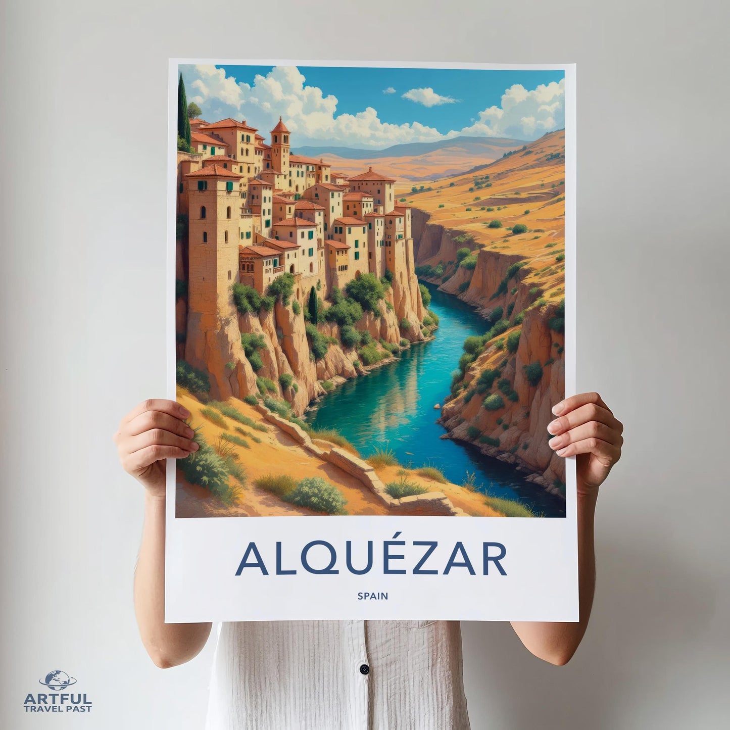 Alquezar Poster - Spain Wall Art