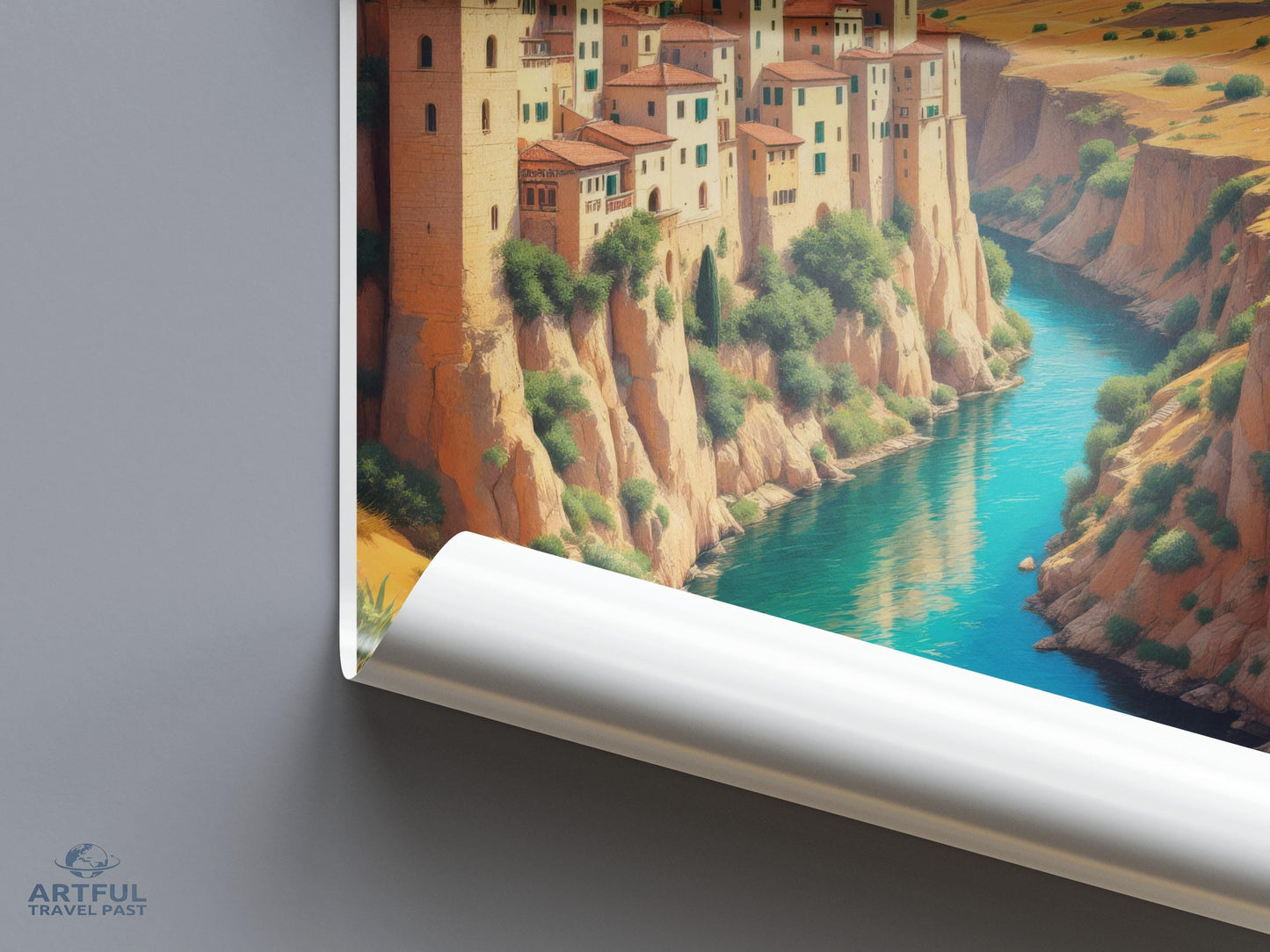 Alquezar Poster - Spain Wall Art