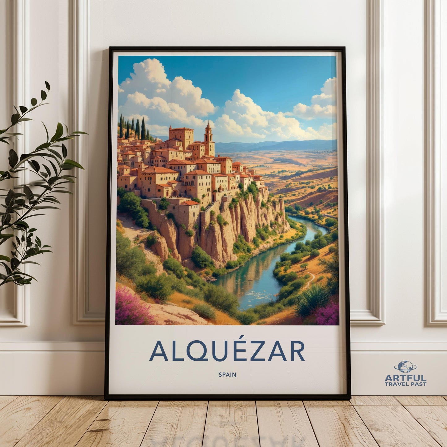 Alquezar Poster - Spain Wall Art