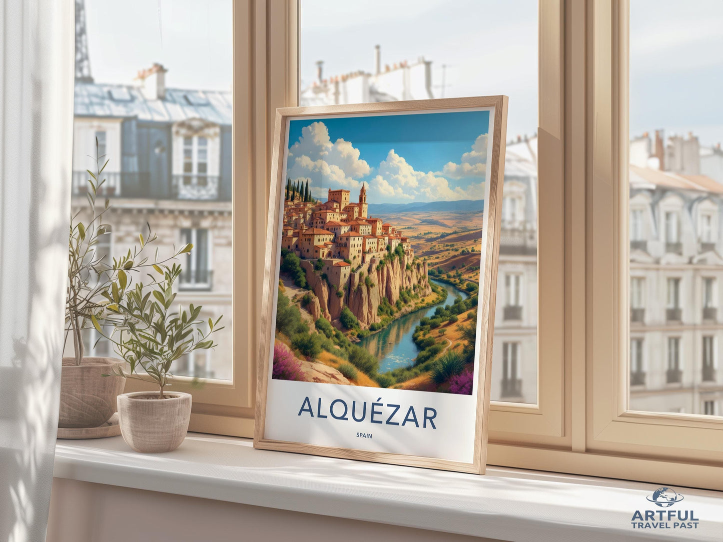 Alquezar Poster - Spain Wall Art
