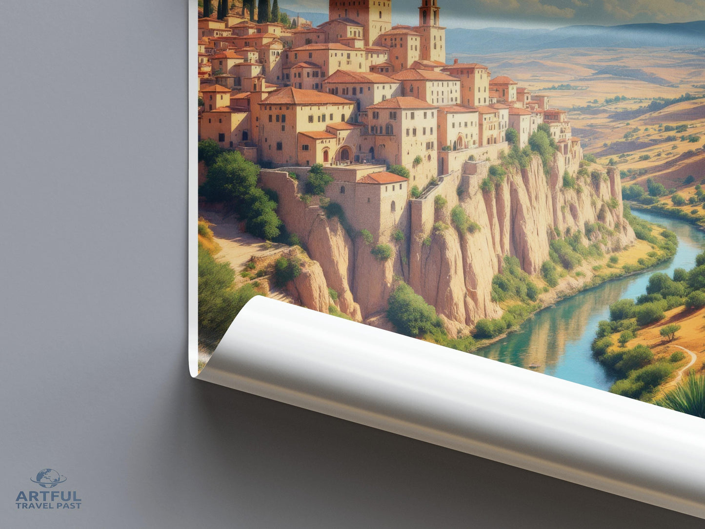 Alquezar Poster - Spain Wall Art