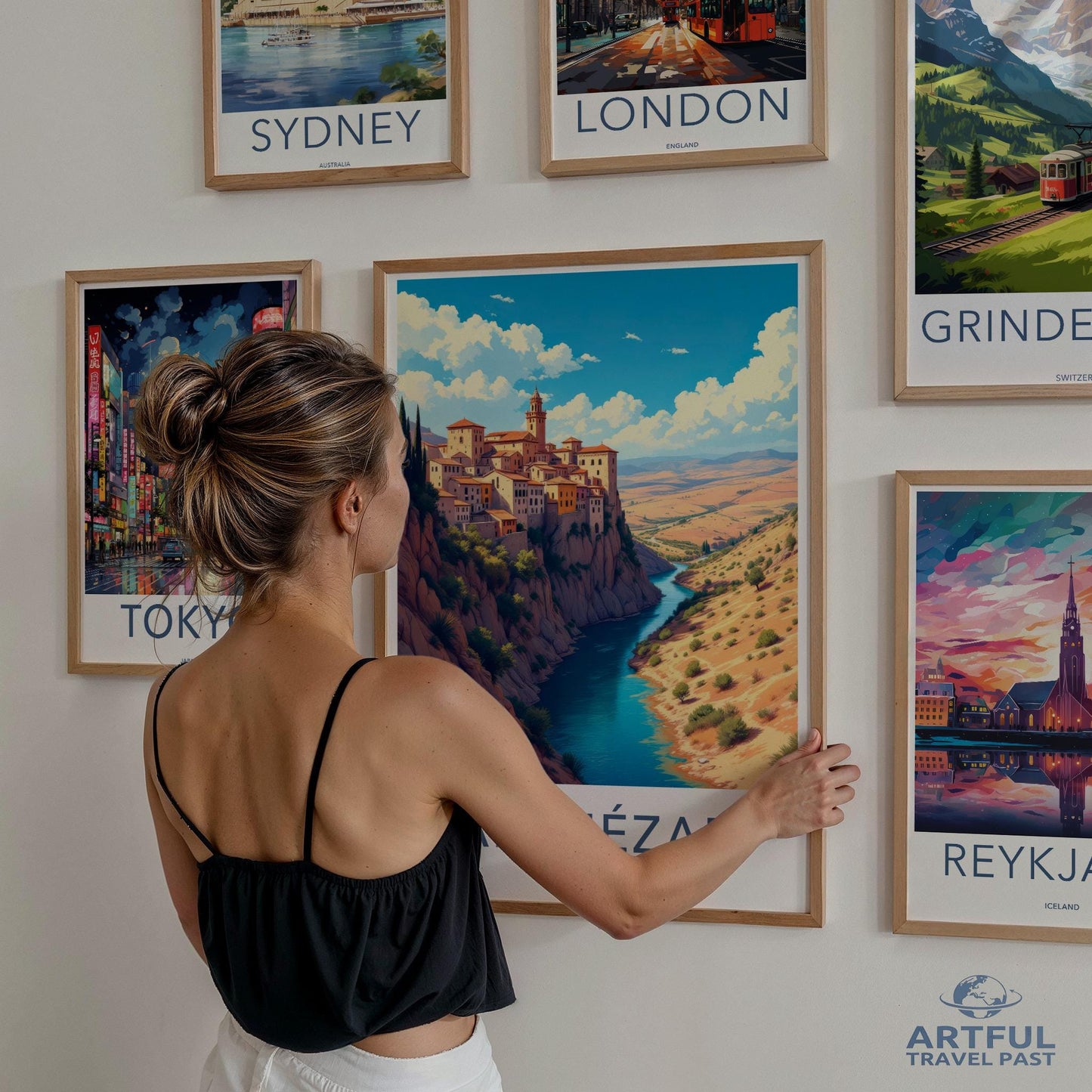 Alquezar Spain Poster