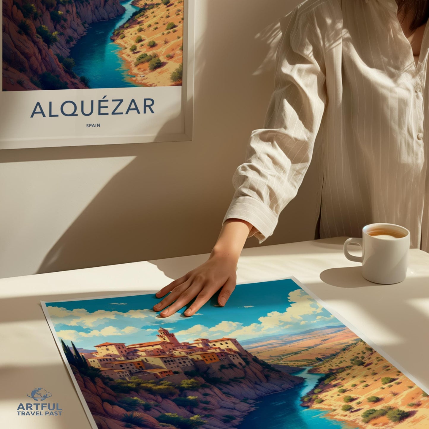 Alquezar Spain Poster