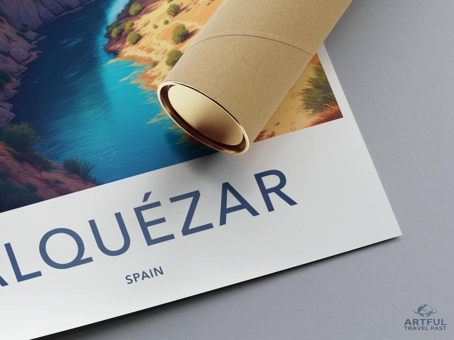 Alquezar Spain Poster