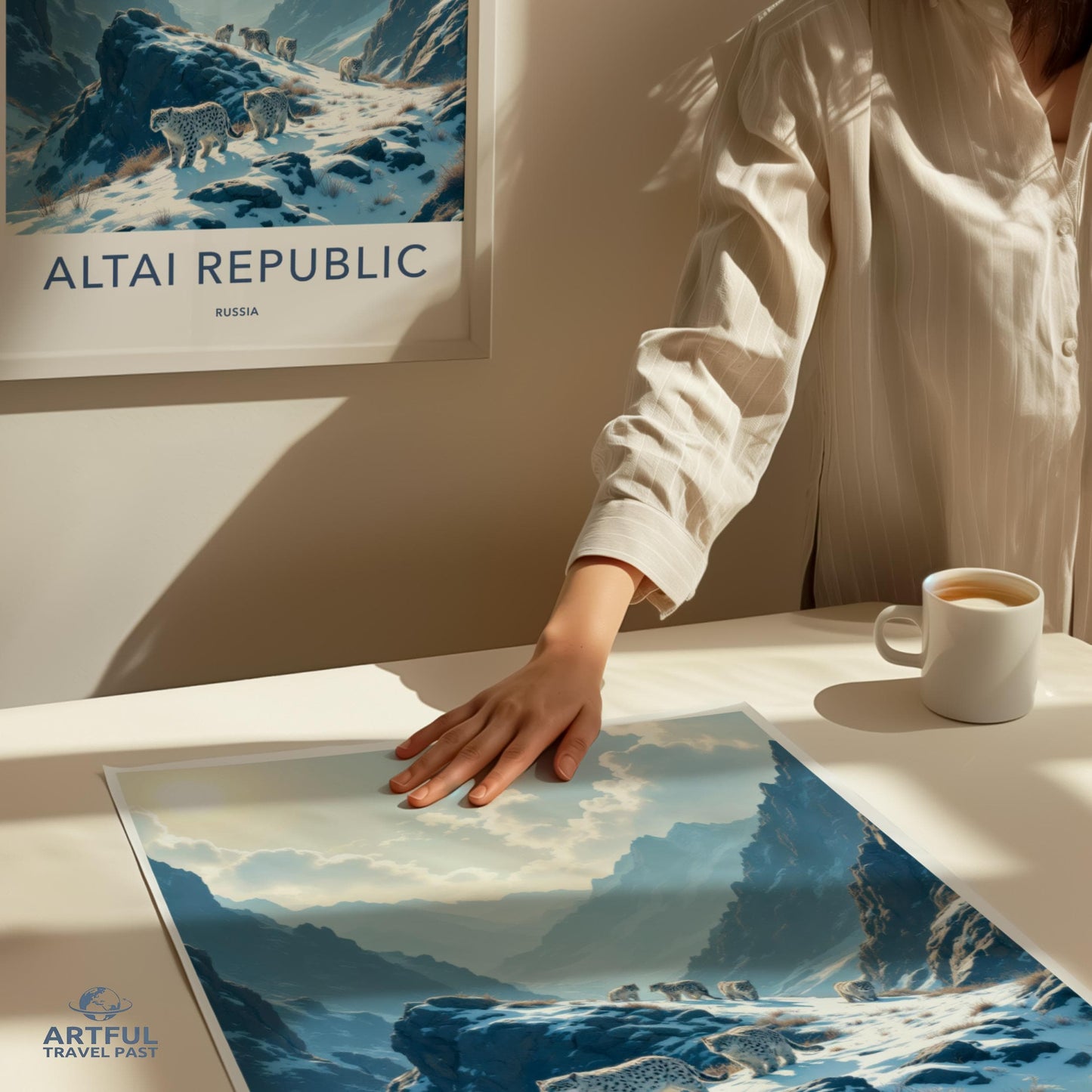 Altai Republic Poster - Russia Travel Art