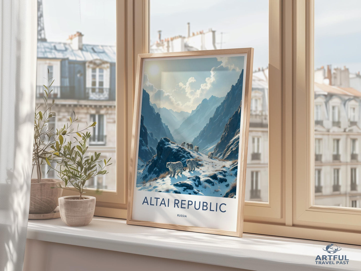 Altai Republic Poster - Russia Travel Art