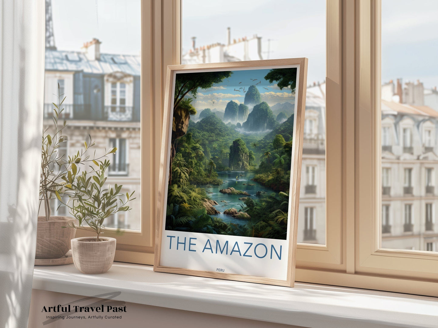Amazon Rainforest Poster - Peru Wall Art