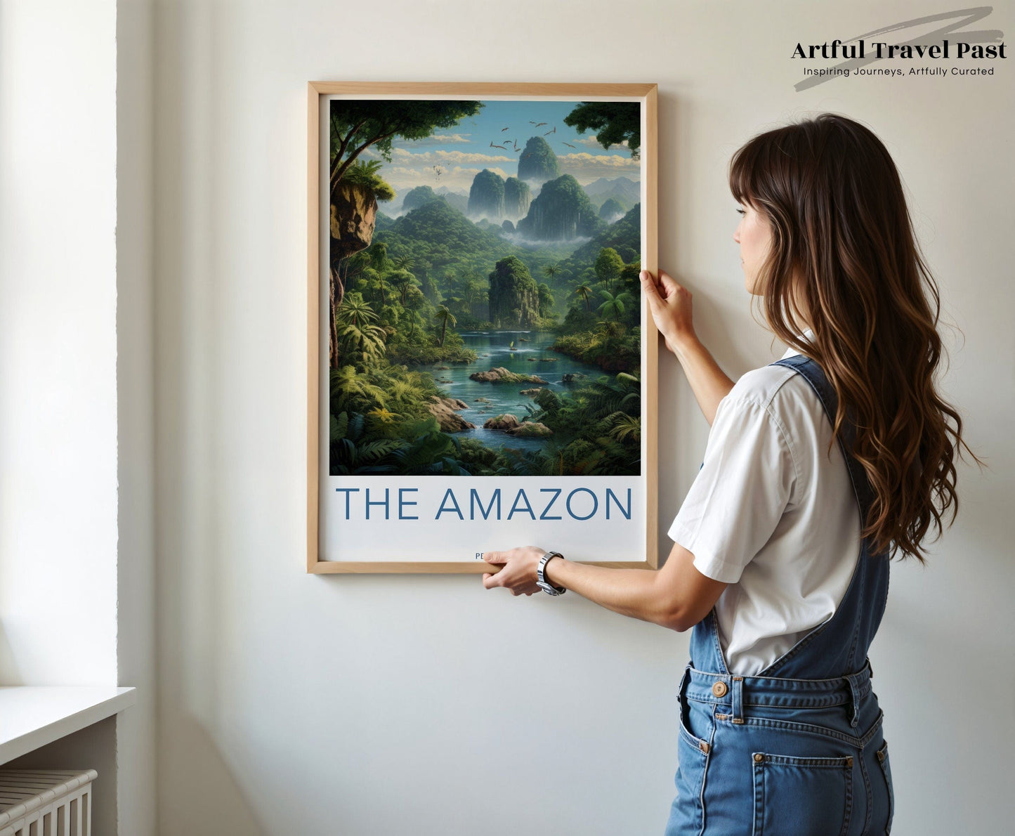 Amazon Rainforest Poster - Peru Wall Art