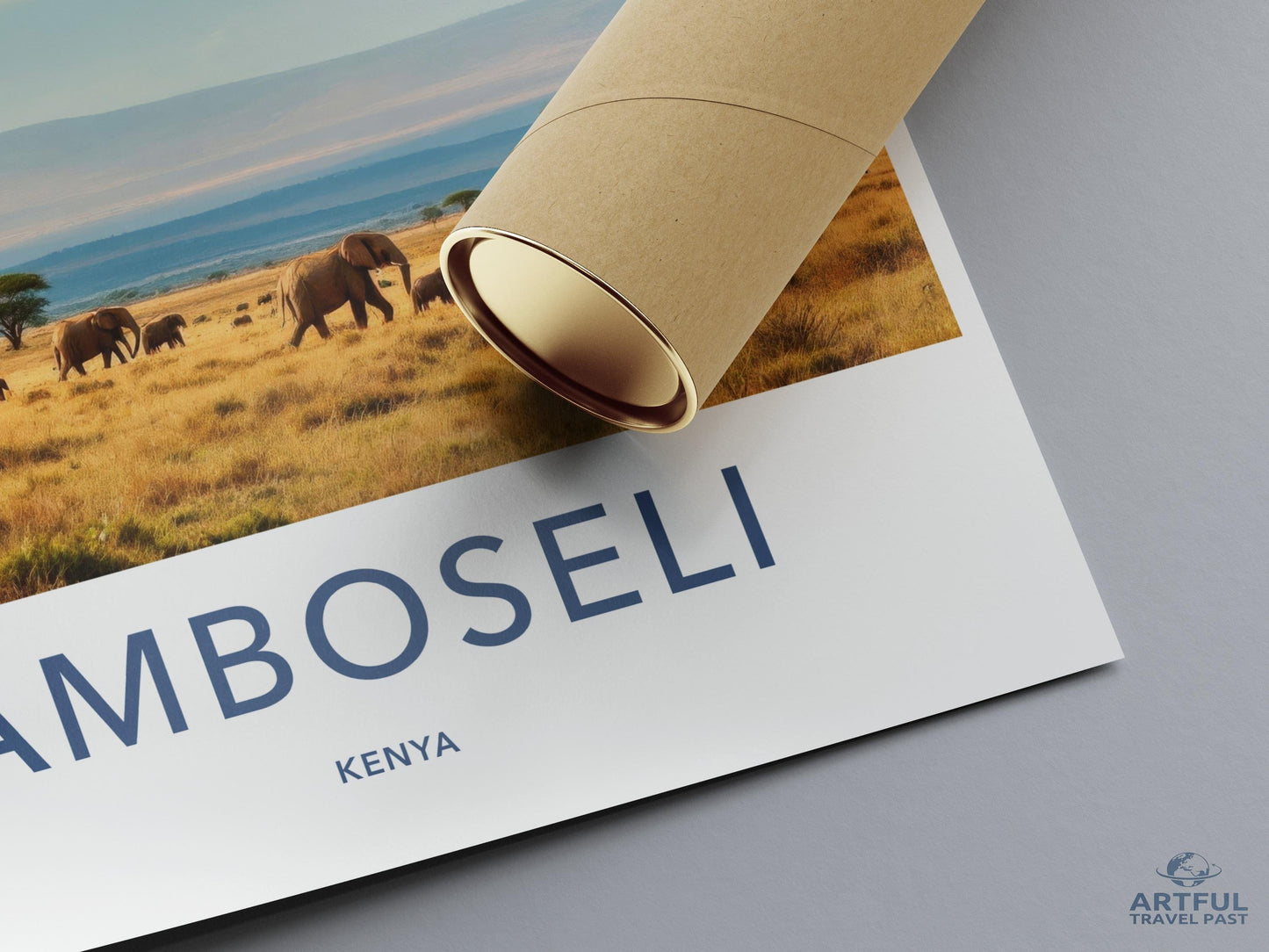 Amboseli Kenya Poster