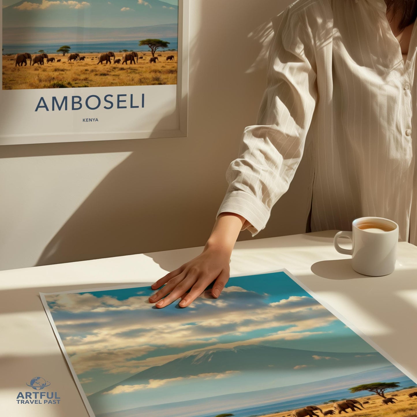 Amboseli Kenya Poster