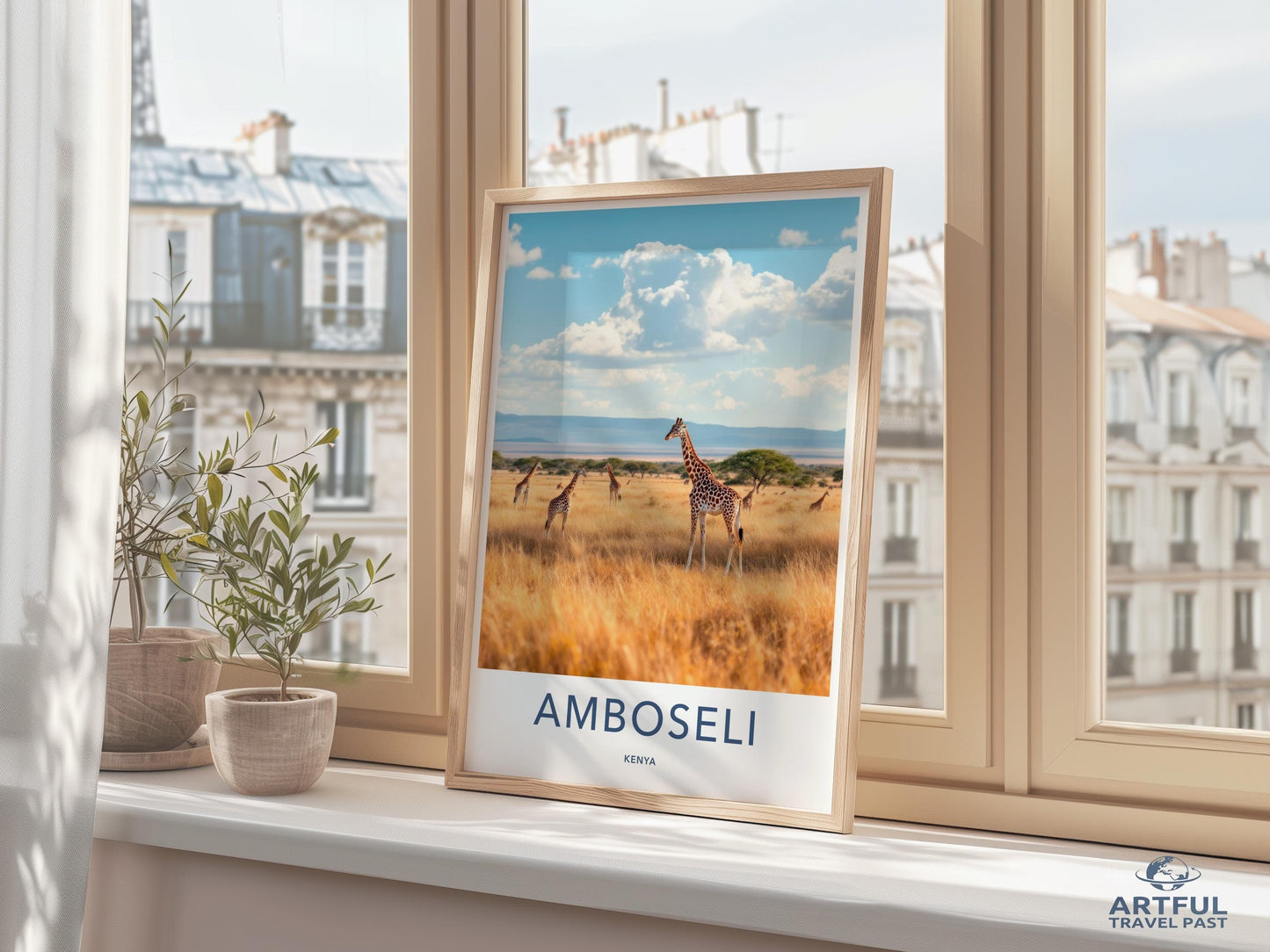 Amboseli Kenya Poster - National park