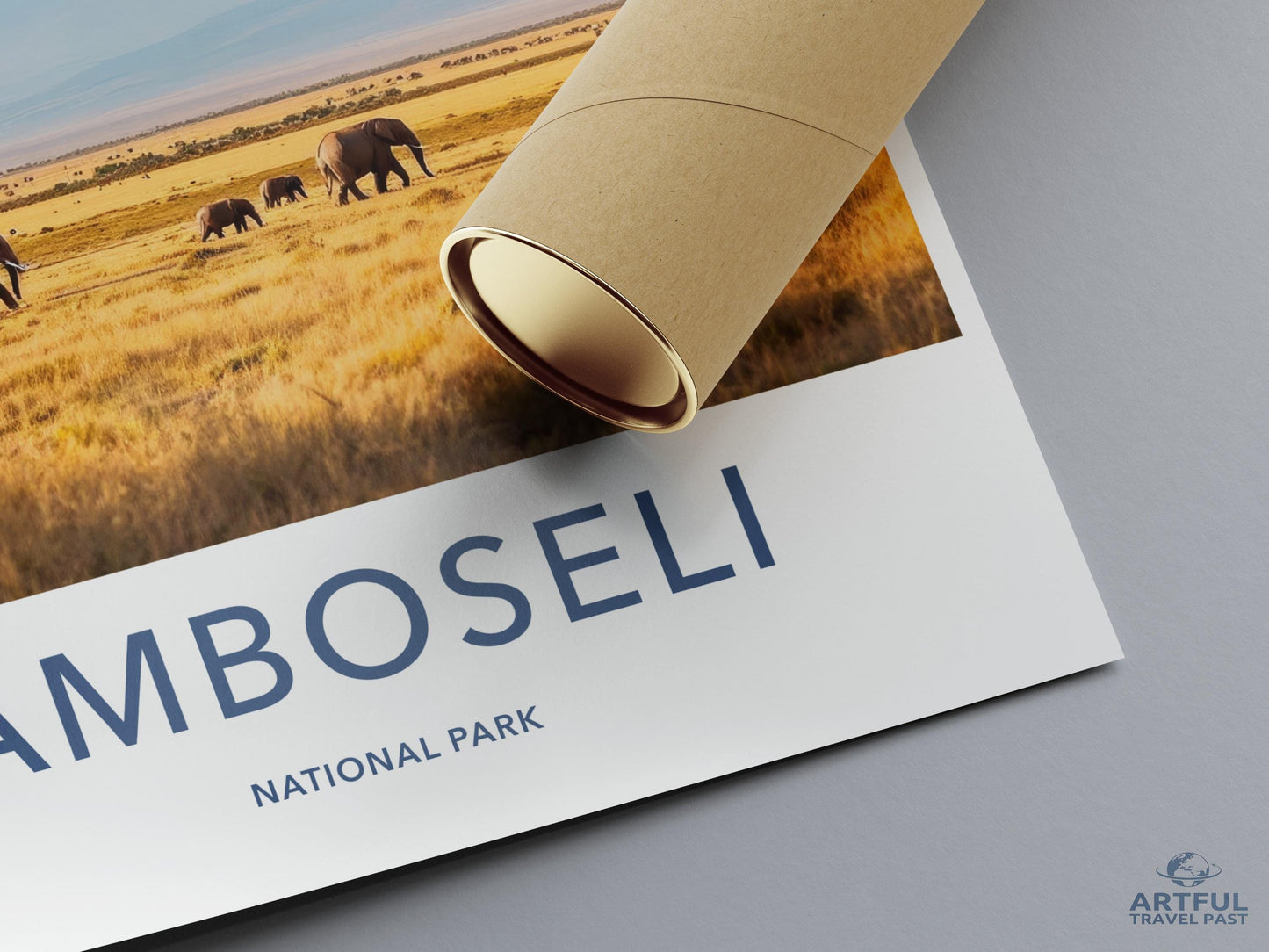 Amboseli National Park Poster
