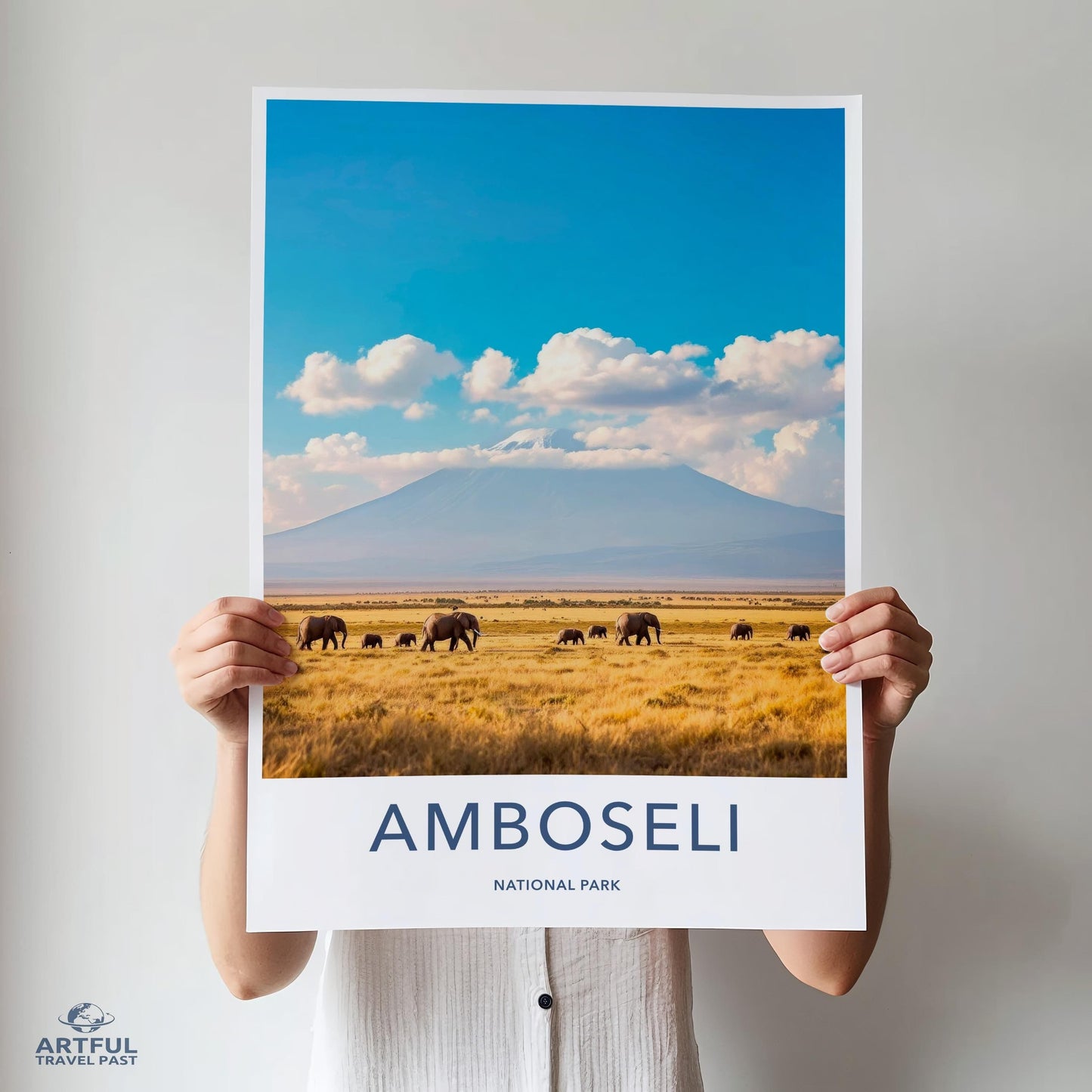 Amboseli National Park Poster