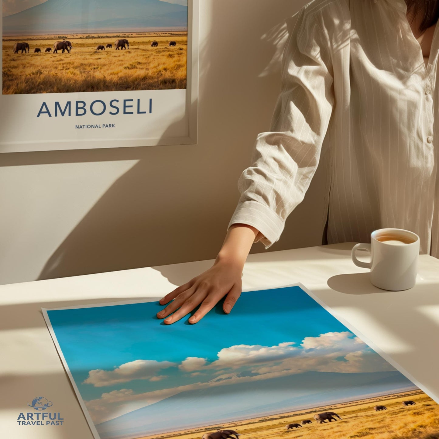 Amboseli National Park Poster