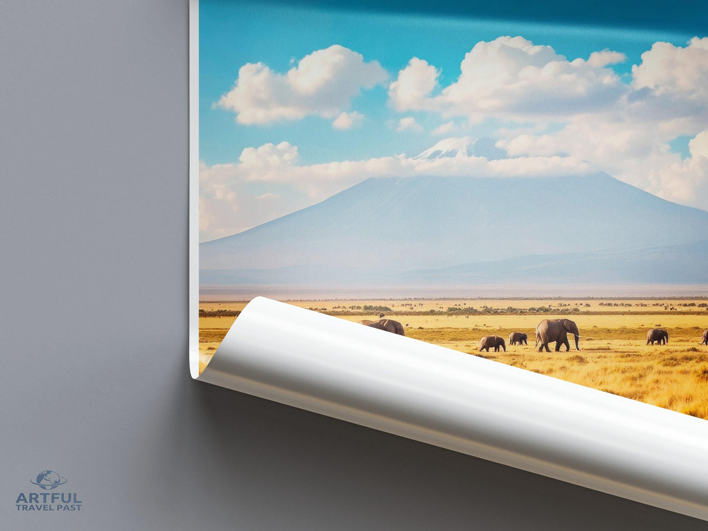 Amboseli National Park Poster