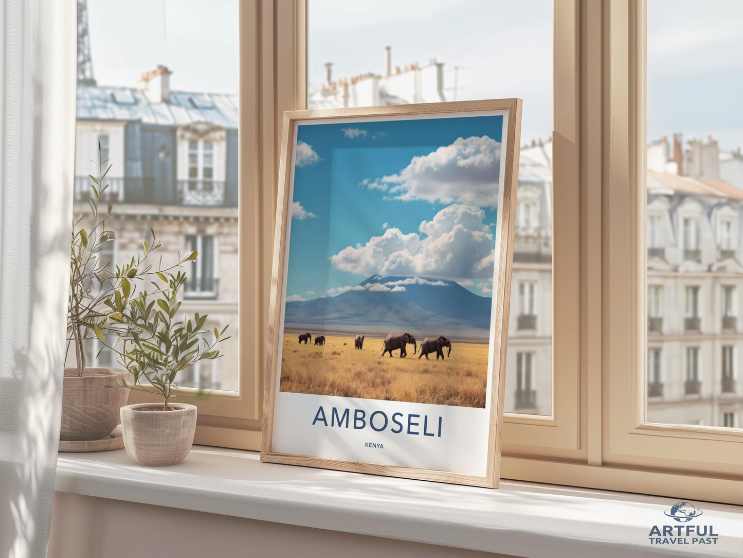 Amboseli National Park Poster - Kenya