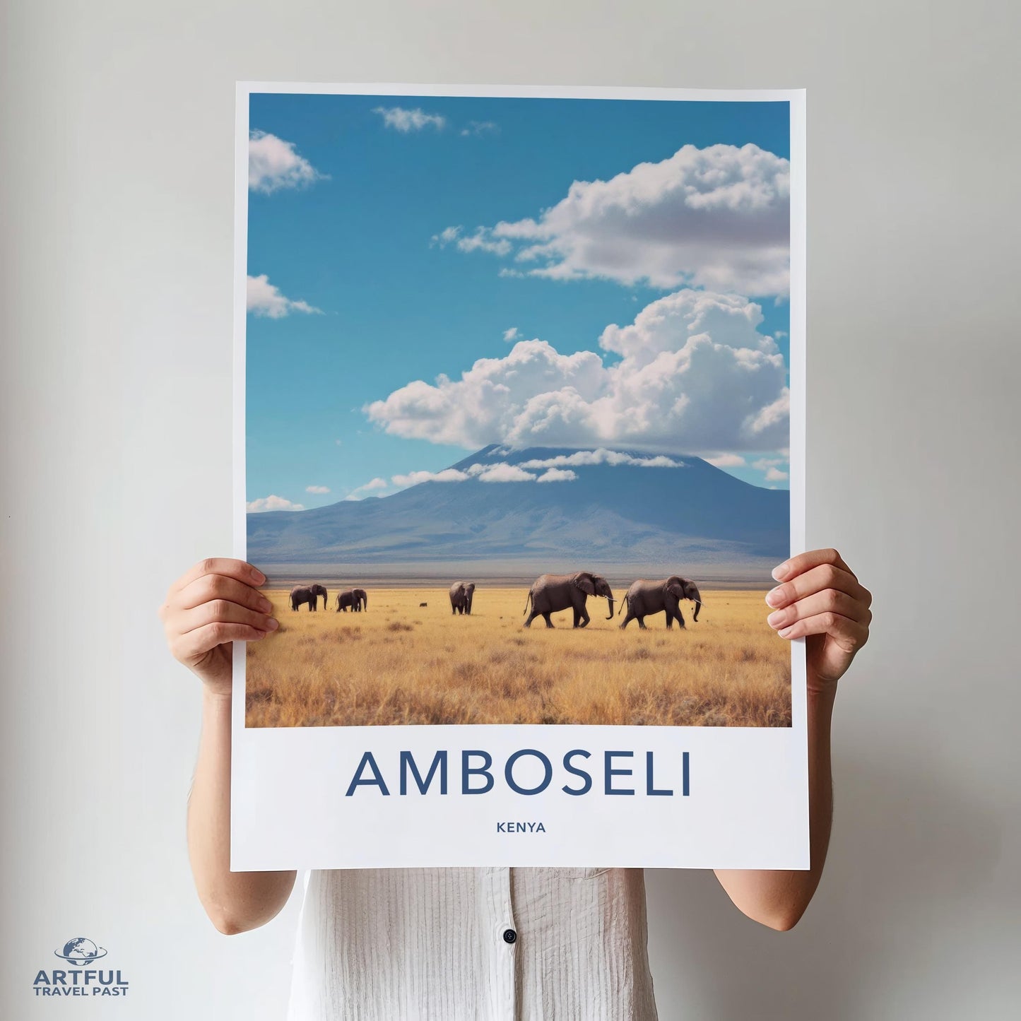 Amboseli National Park Poster - Kenya