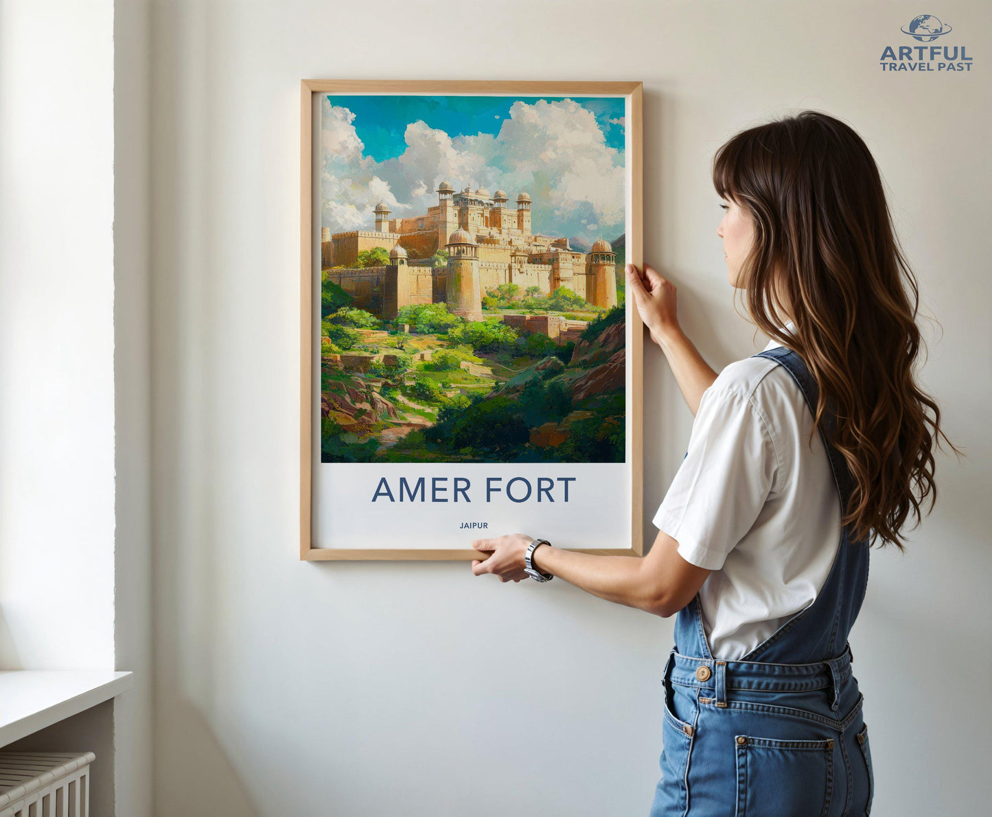 Amer Fort Poster - Jaipur Wall Art