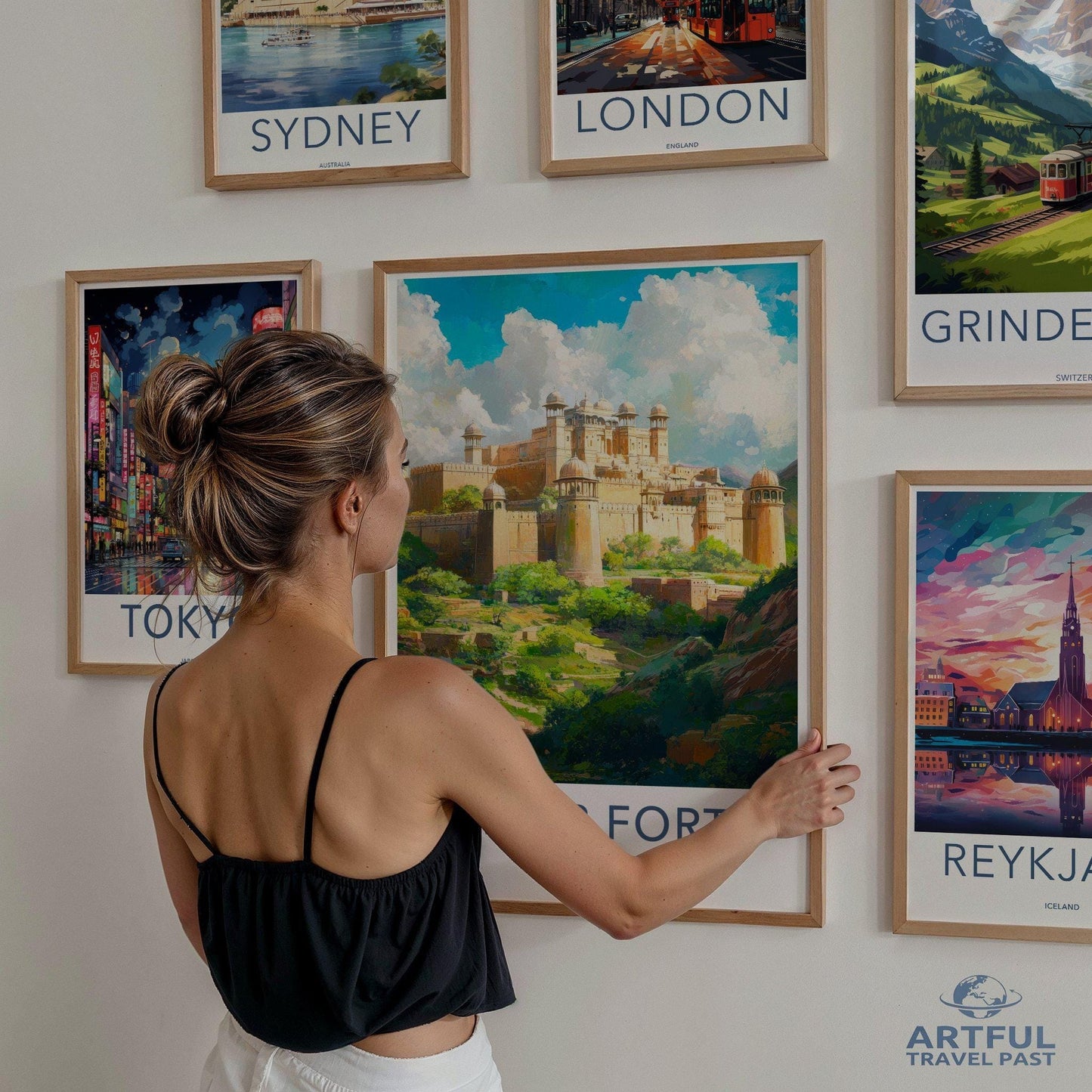 Amer Fort Poster - Jaipur Wall Art