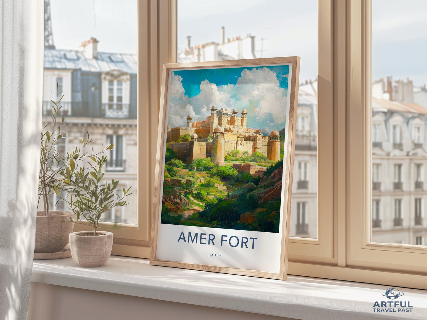 Amer Fort Poster - Jaipur Wall Art