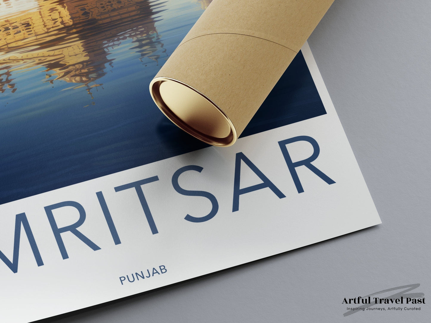 Amritsar Poster | Golden Temple Wall Art | India Decor