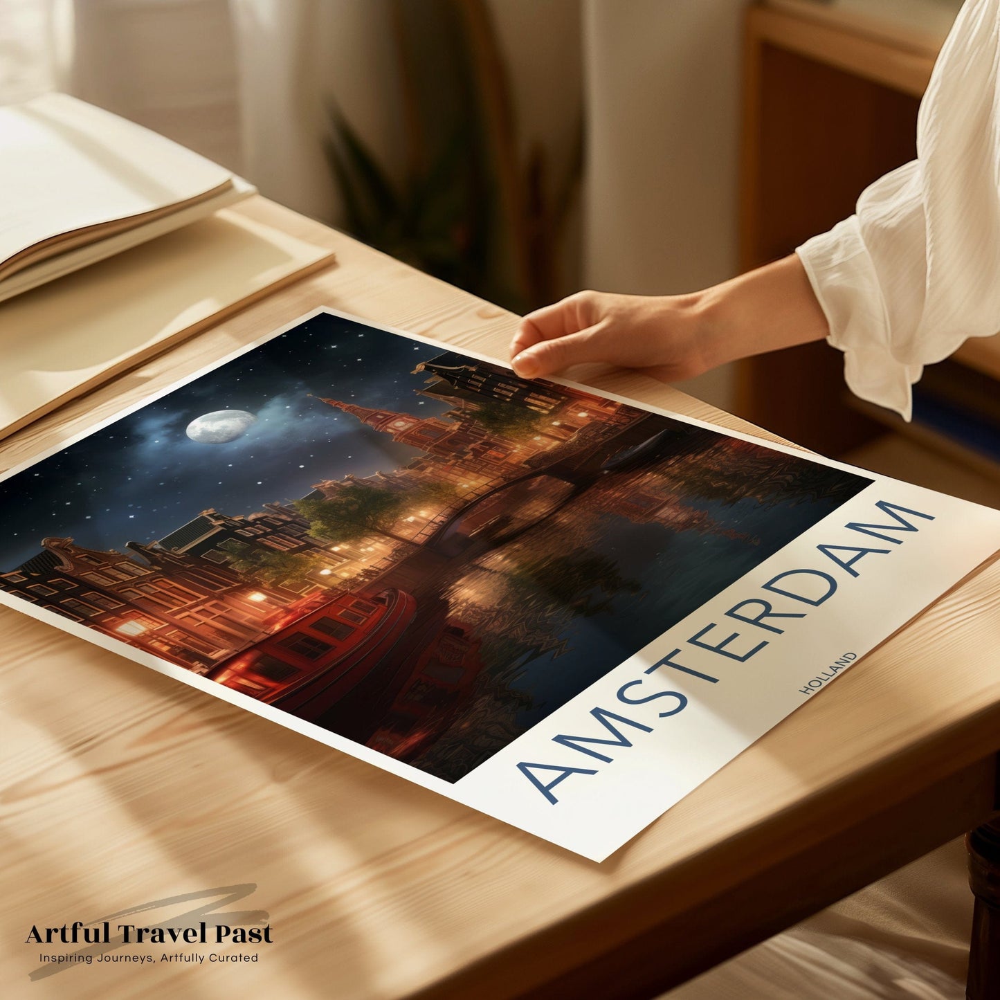 Amsterdam Poster - Netherlands Wall Art