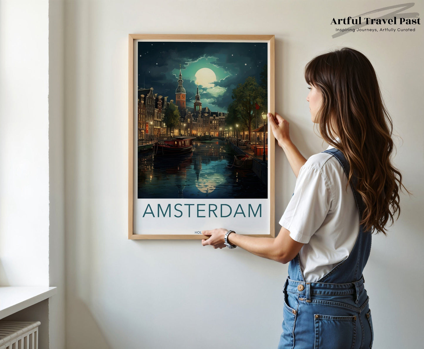 Amsterdam Poster - Netherlands Wall Art