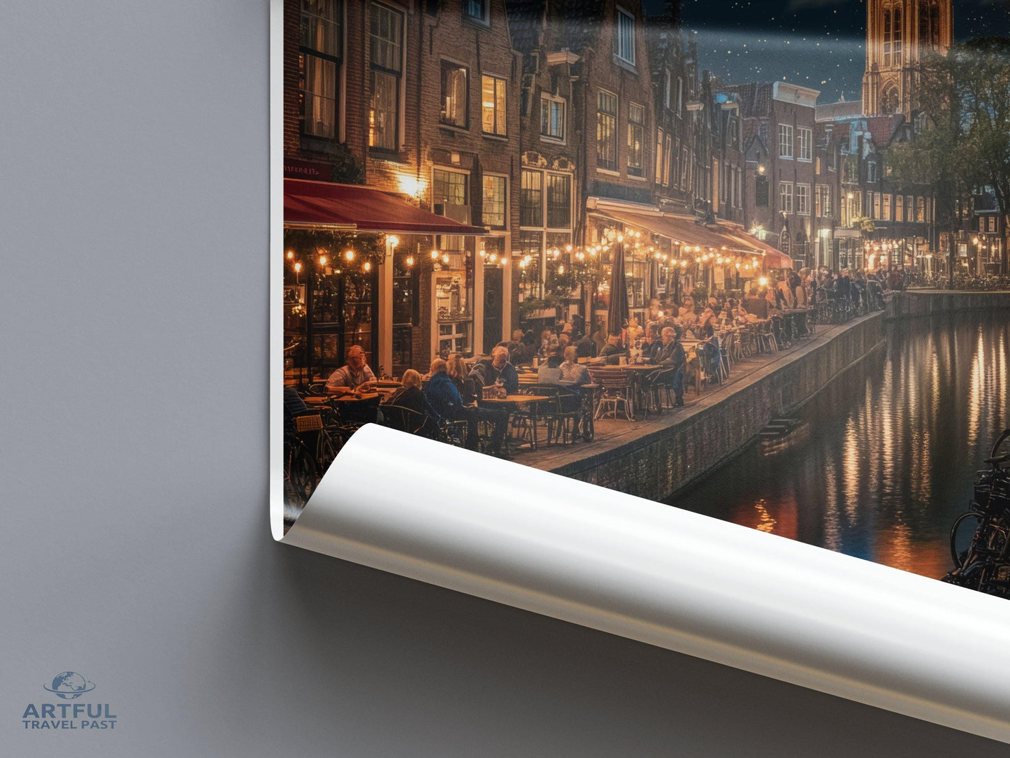 Amsterdam Poster - Netherlands Wall Art