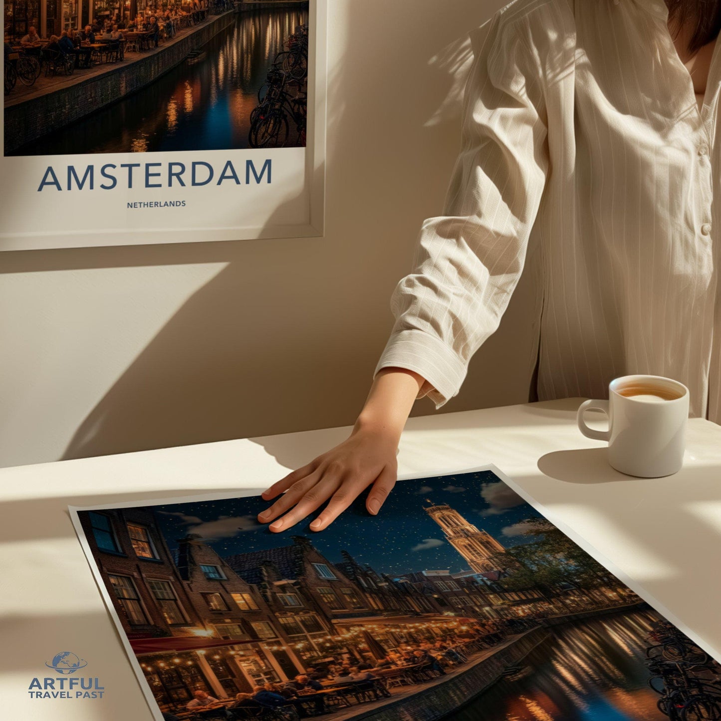 Amsterdam Poster - Netherlands Wall Art
