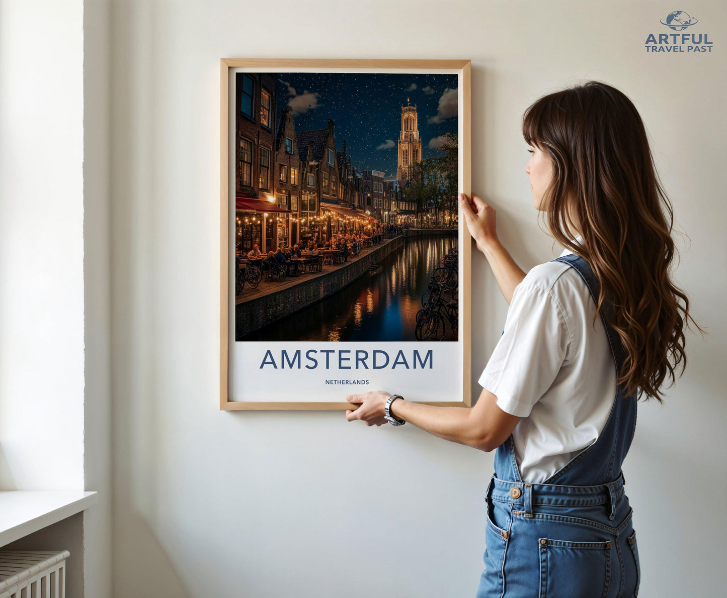 Amsterdam Poster - Netherlands Wall Art