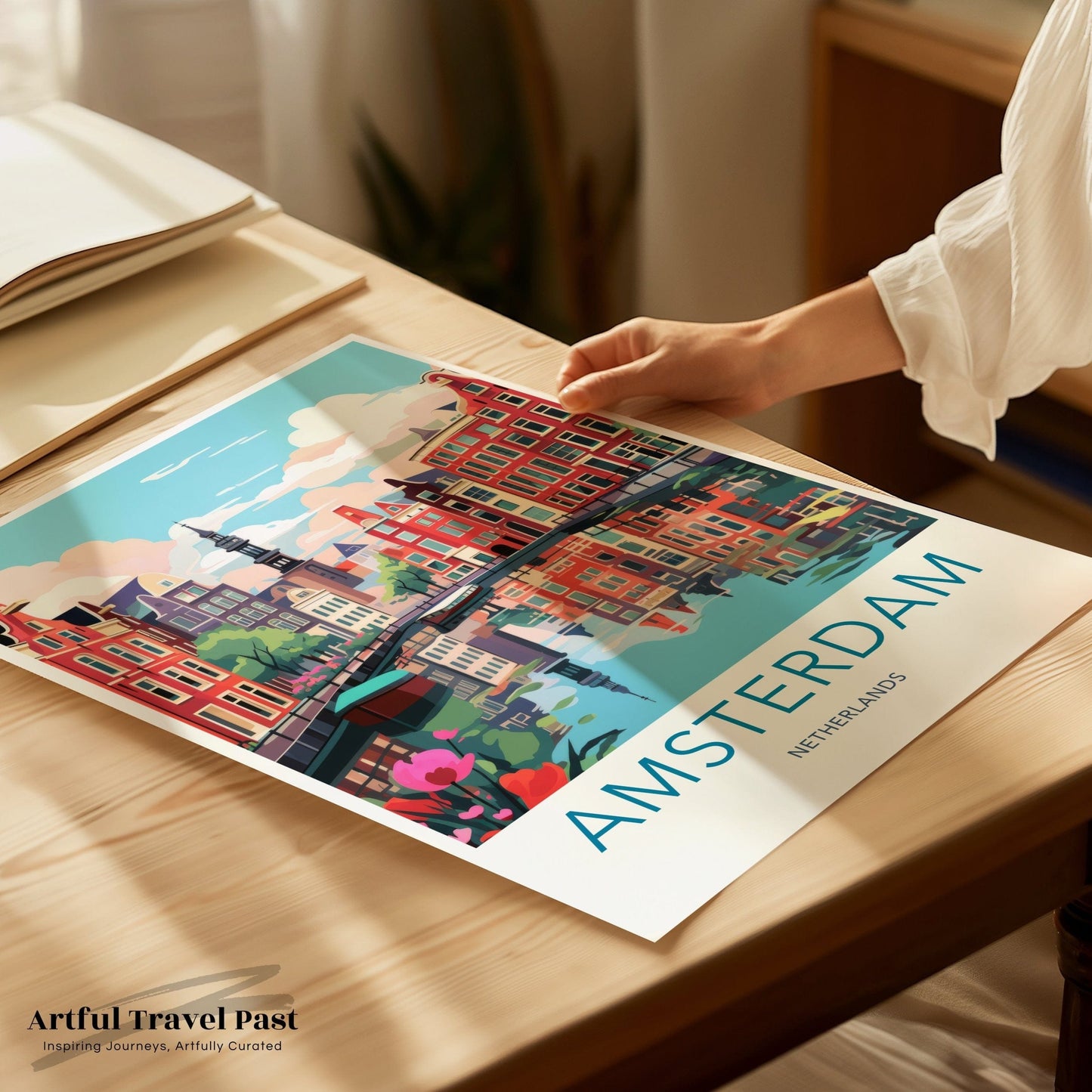 Amsterdam Poster | Netherlands Wall Art | Europe Decor