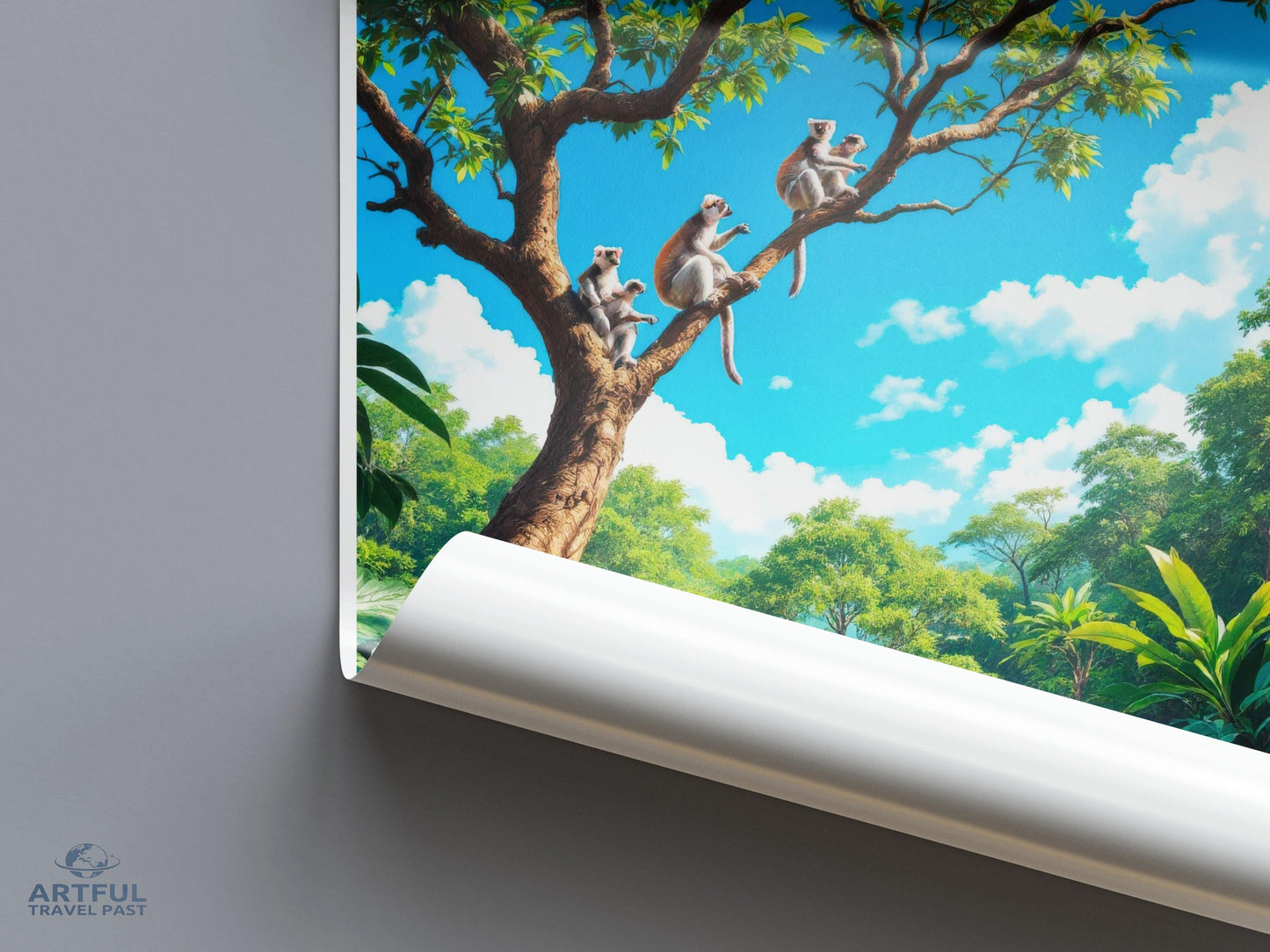 Andasibe Poster - Madagascar Wall Art