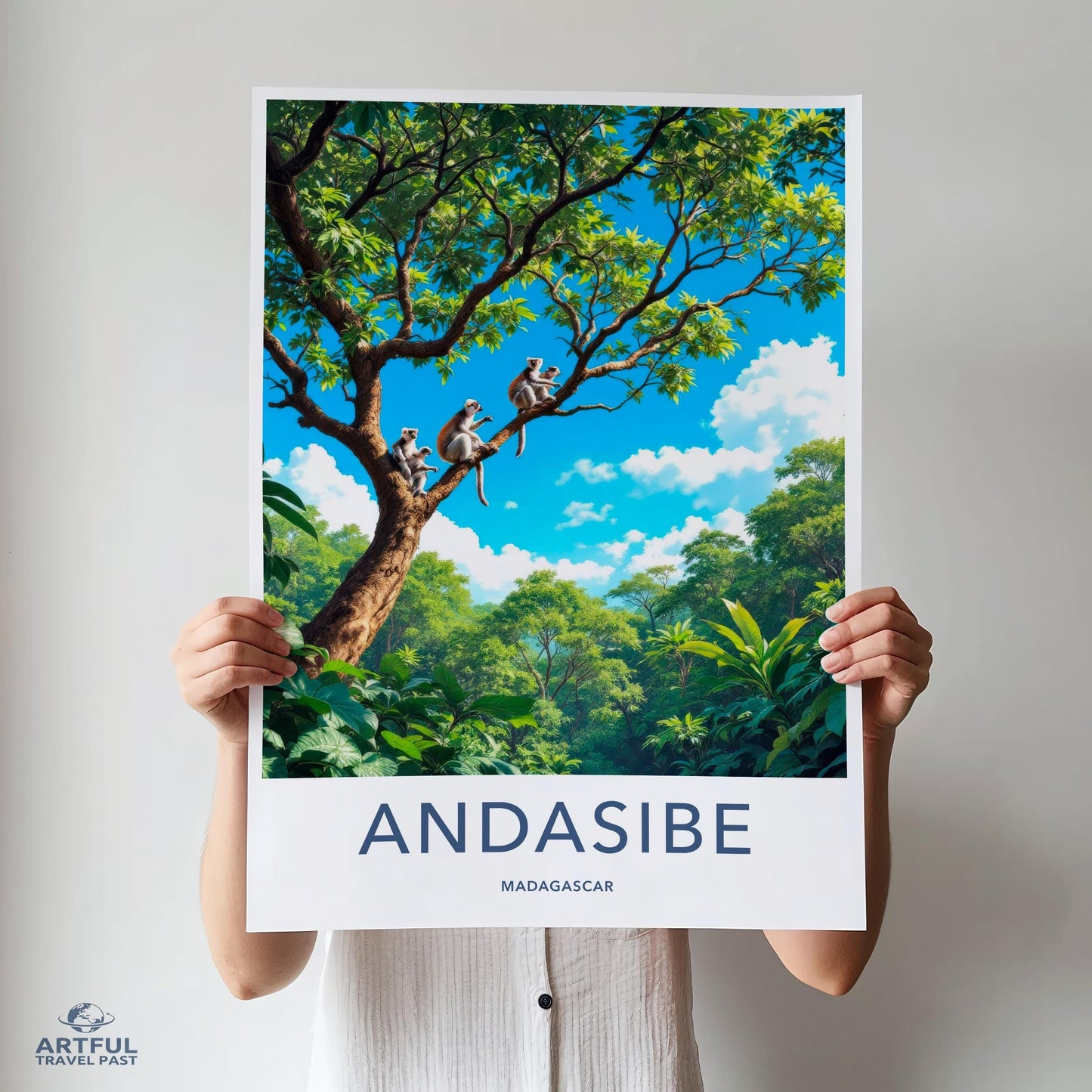 Andasibe Poster - Madagascar Wall Art