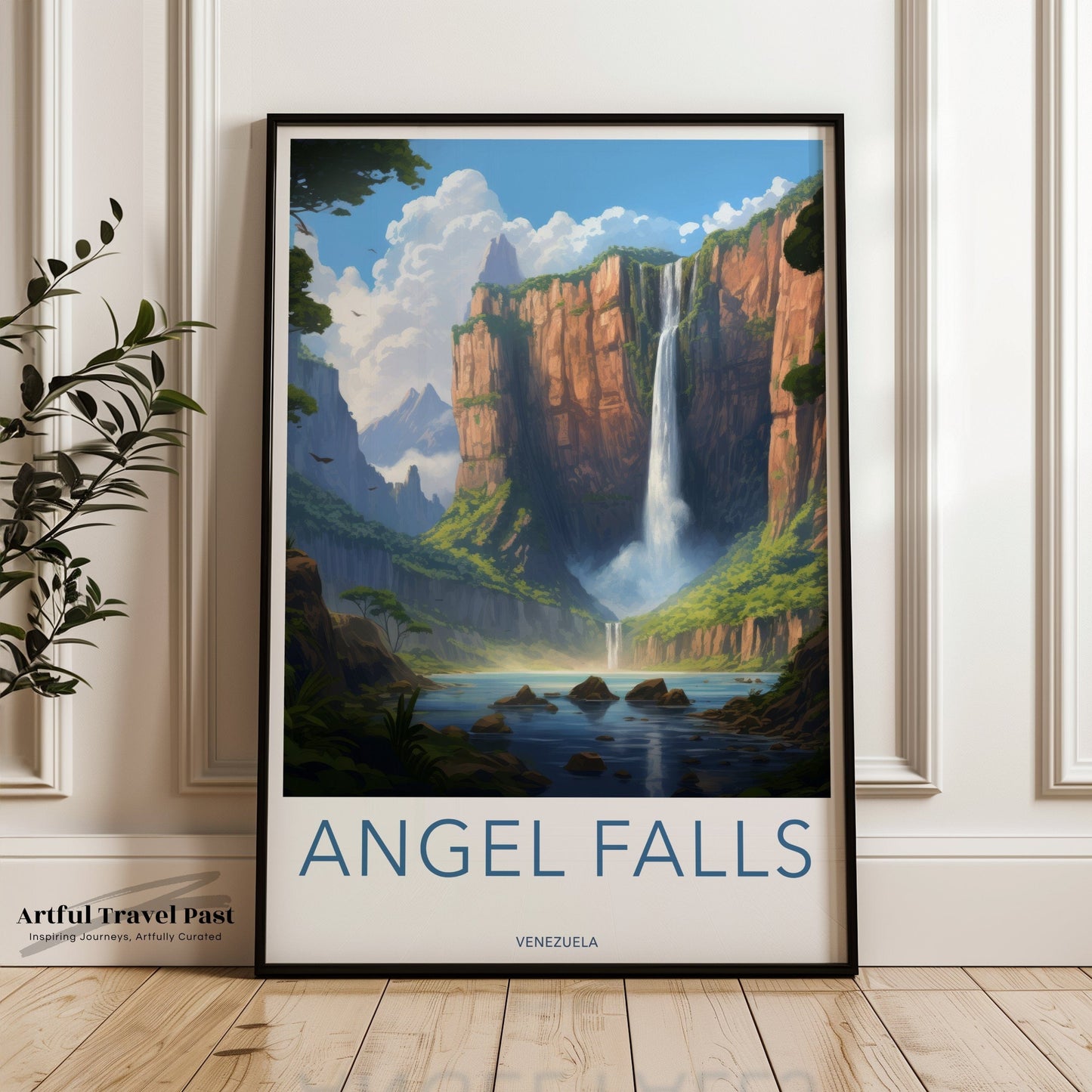 Angel Falls Poster - Venezuela Wall Art