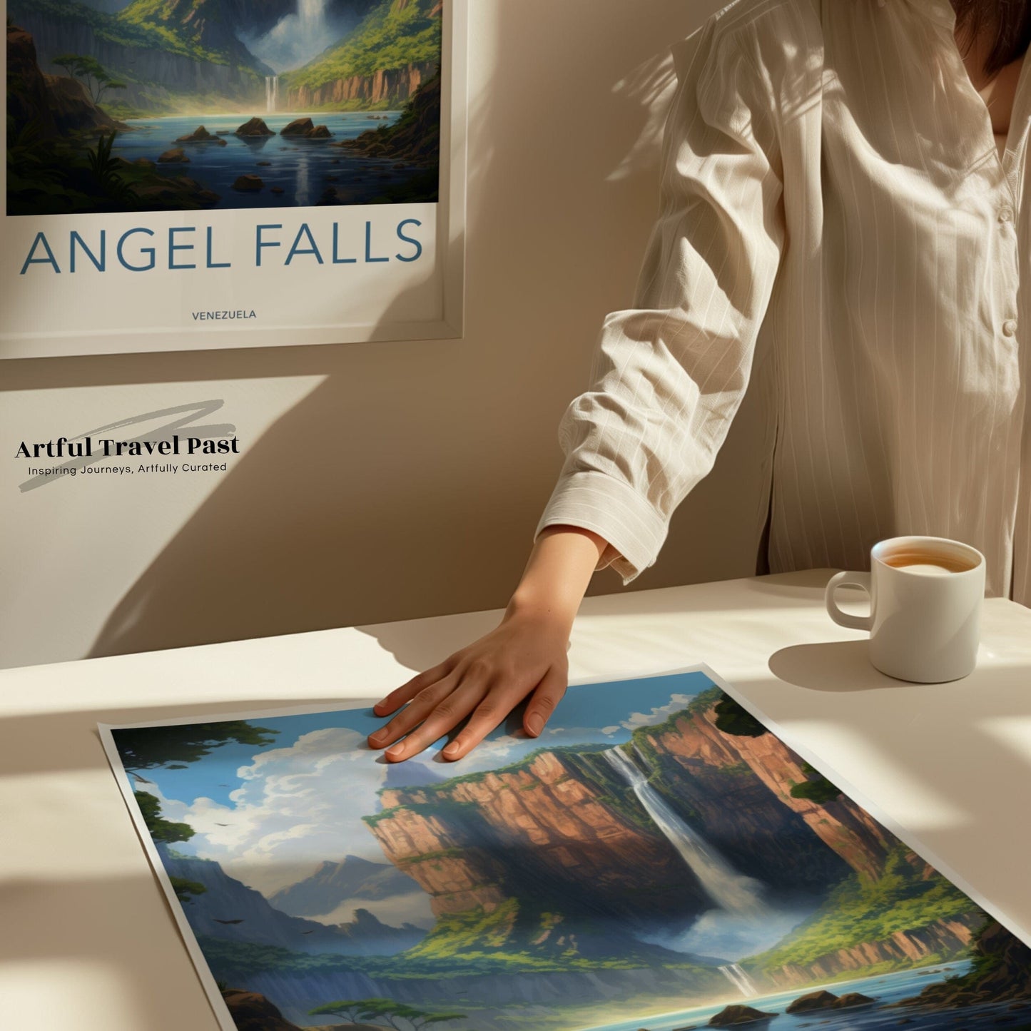 Angel Falls Poster - Venezuela Wall Art