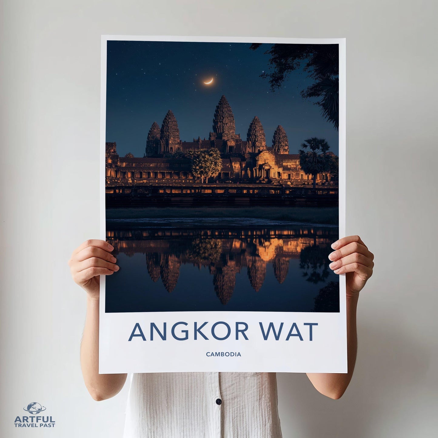 Angkor Wat Poster - Cambodia Wall Art