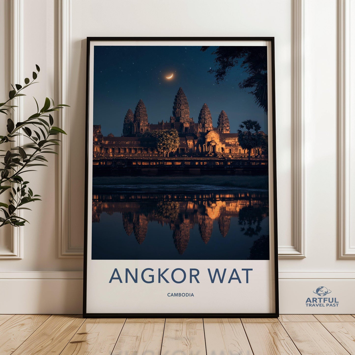 Angkor Wat Poster - Cambodia Wall Art