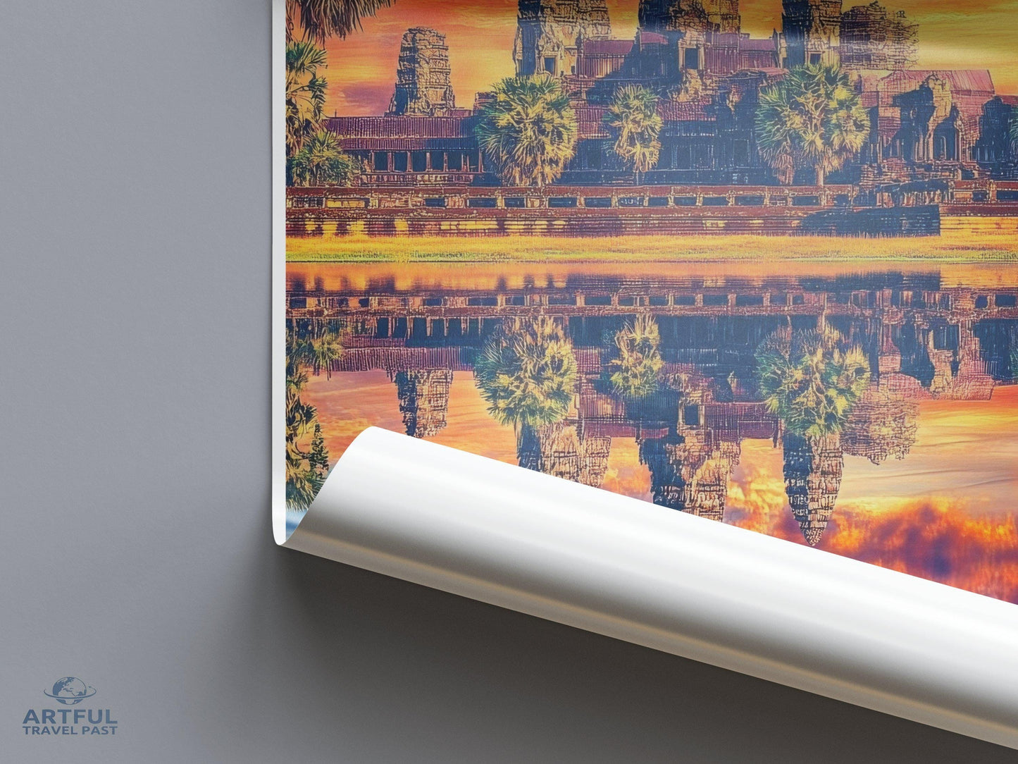 Angkor Wat Poster - Cambodia Wall Art