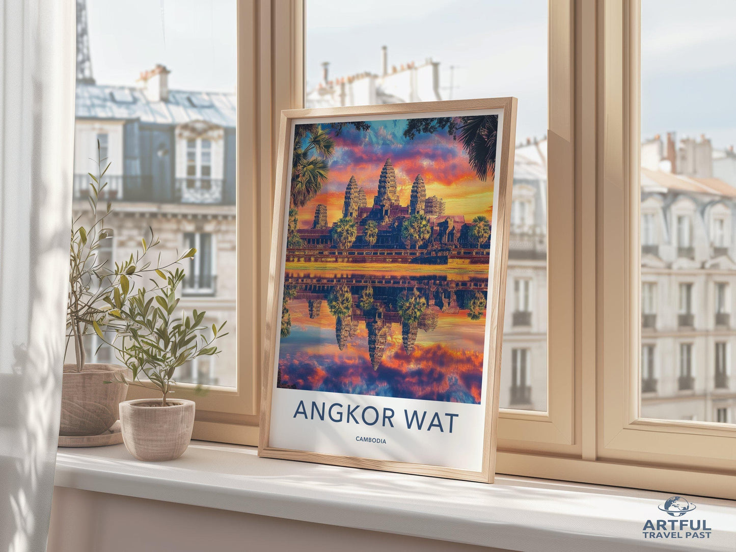 Angkor Wat Poster - Cambodia Wall Art