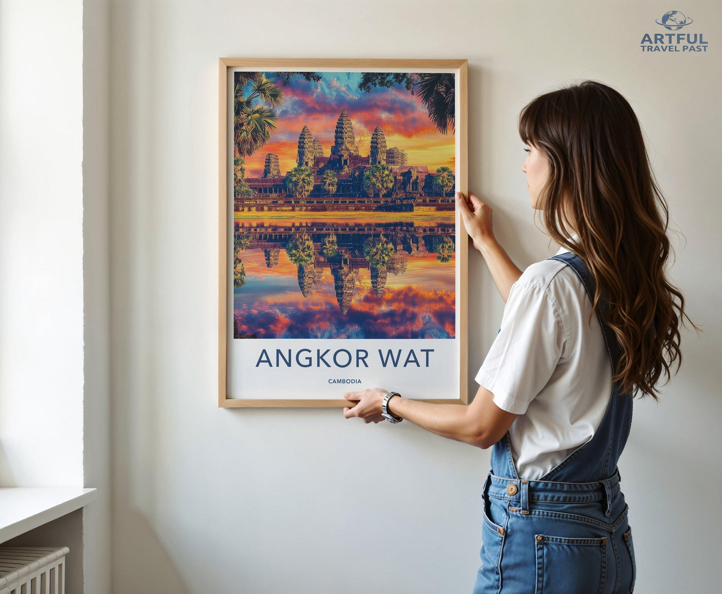 Angkor Wat Poster - Cambodia Wall Art