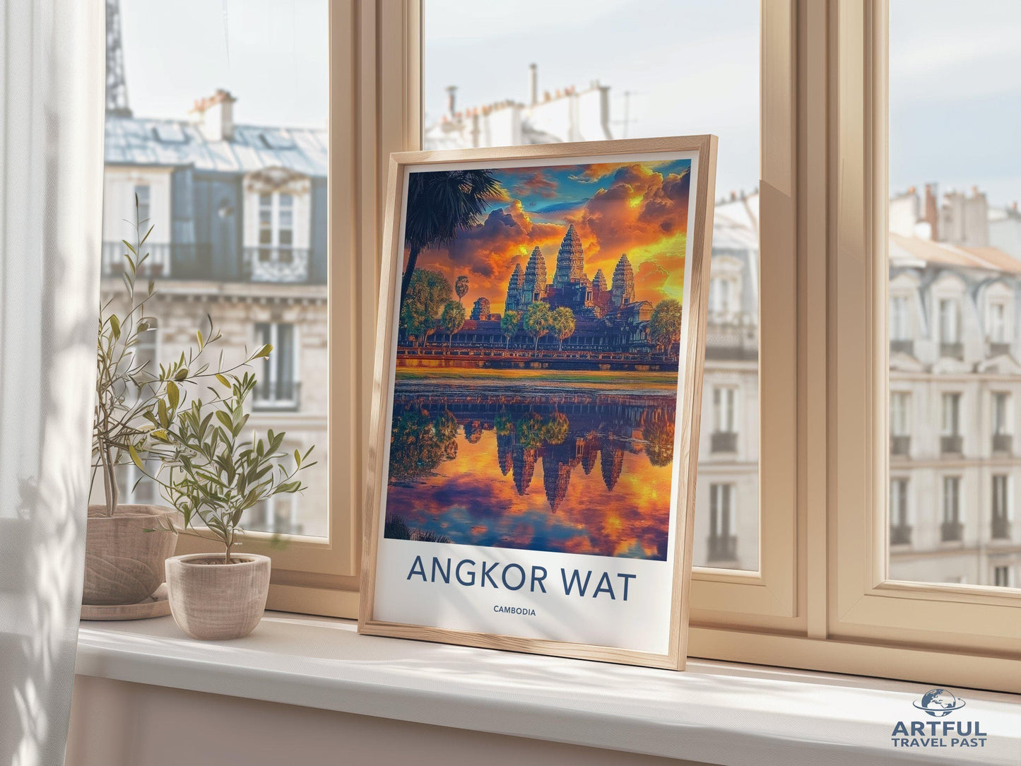Angkor Wat Poster - Cambodia Wall Art