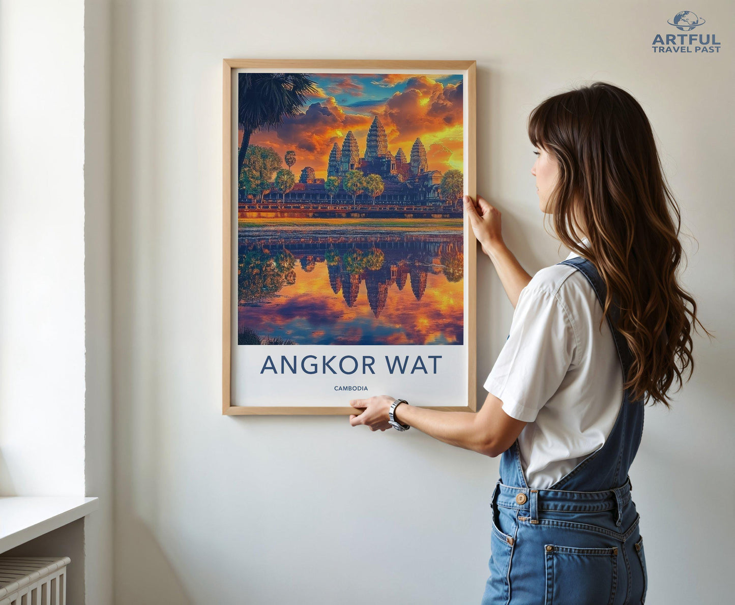 Angkor Wat Poster - Cambodia Wall Art