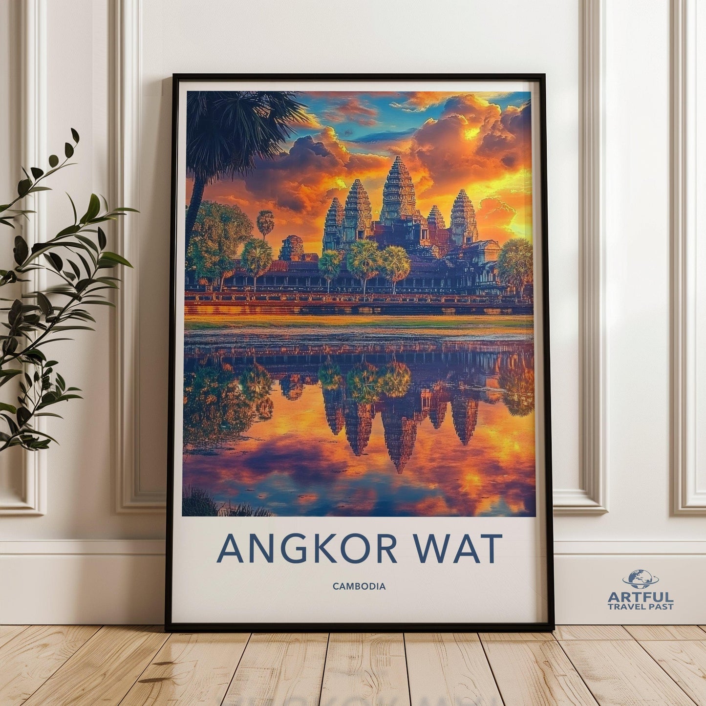 Angkor Wat Poster - Cambodia Wall Art