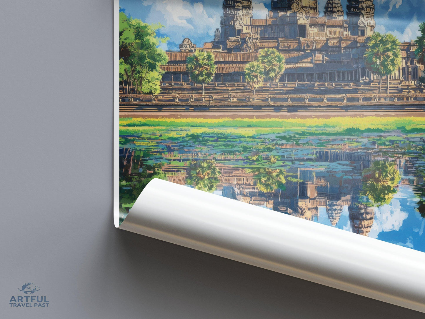 Angkor Wat Poster - Cambodia Wall Art