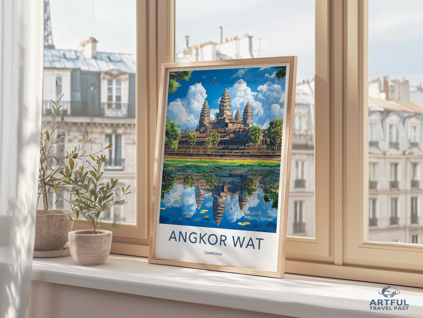 Angkor Wat Poster - Cambodia Wall Art