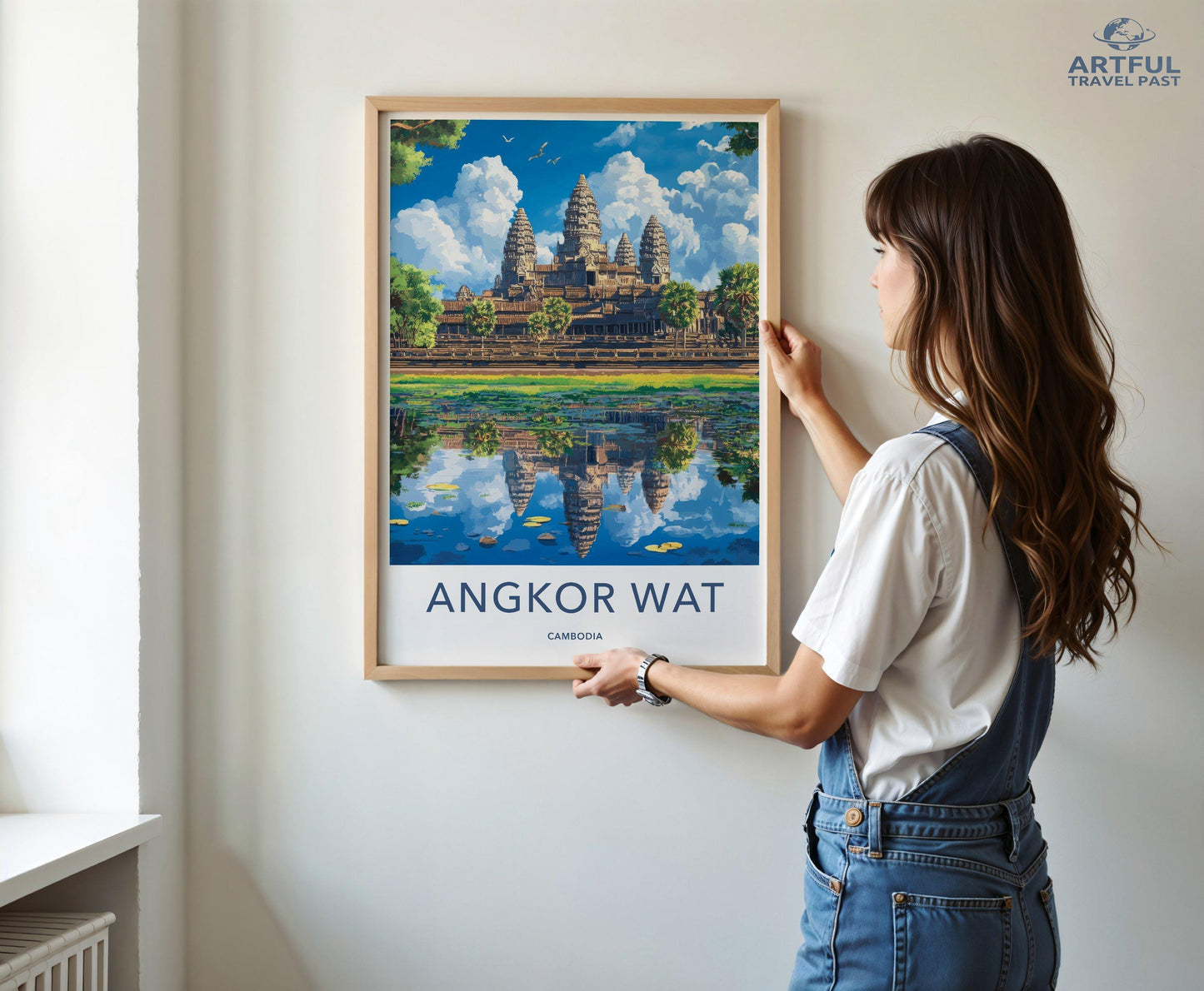 Angkor Wat Poster - Cambodia Wall Art