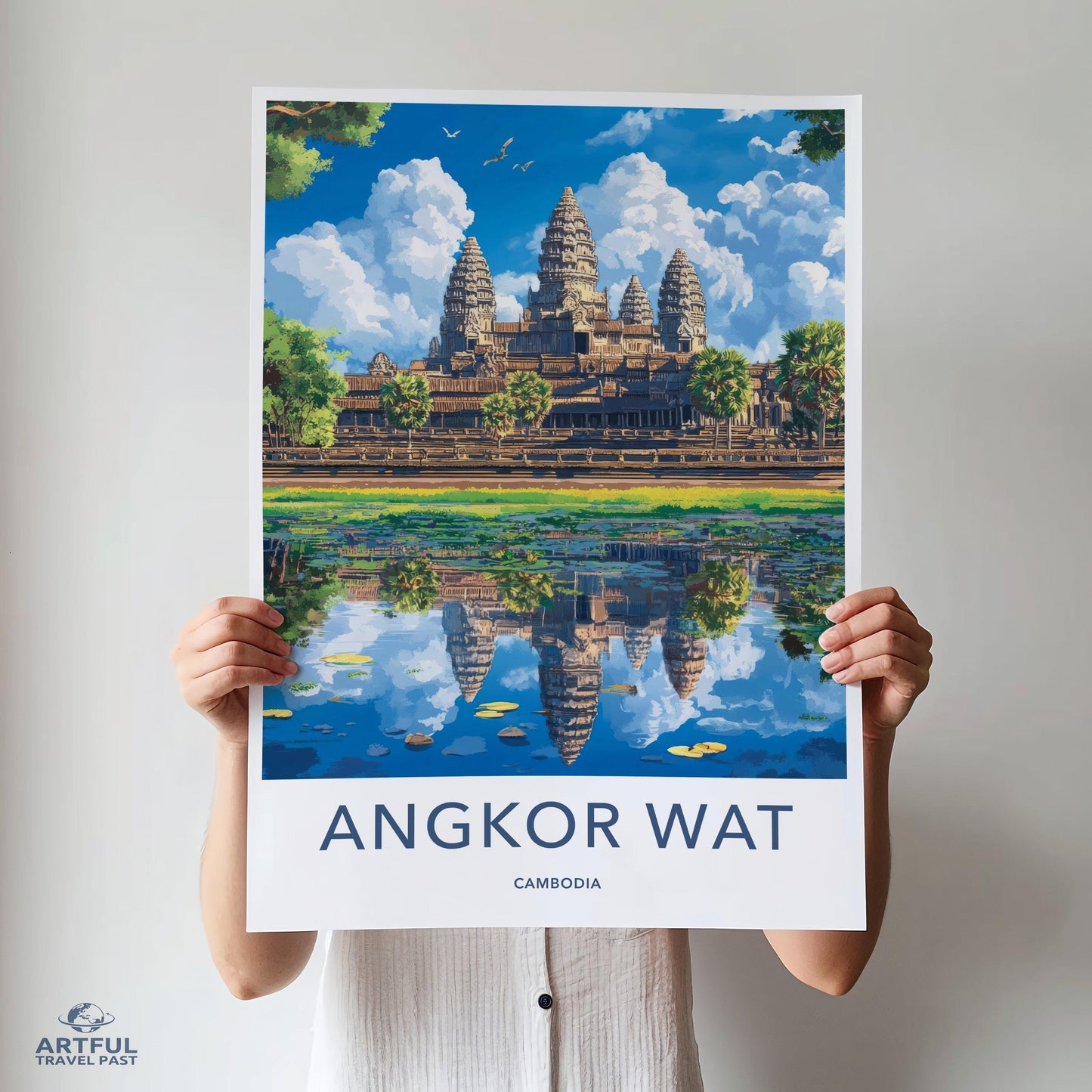 Angkor Wat Poster - Cambodia Wall Art