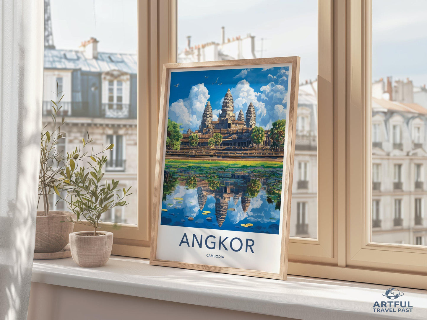 Angkor Wat Poster - Cambodia Wall Art